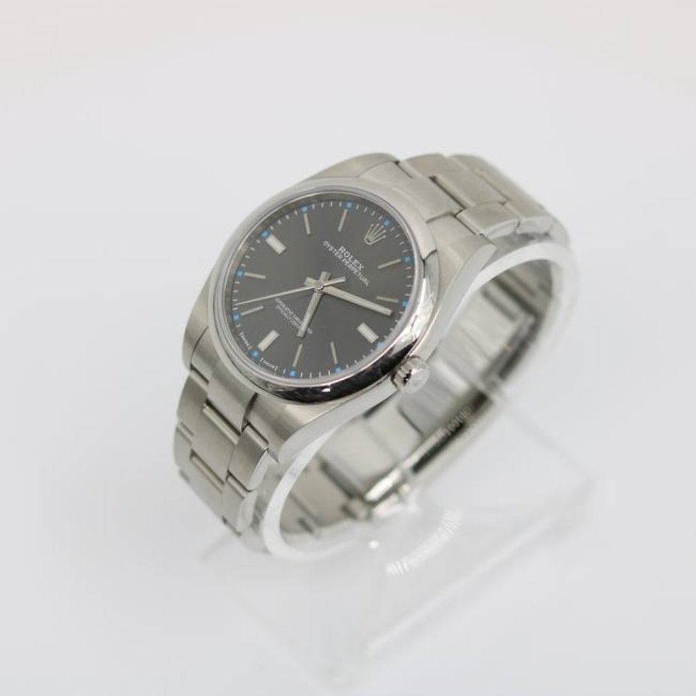 Rolex Silver Oyster Perpetual - Picture 6 of 11